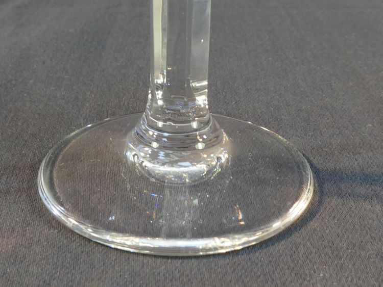 CRISTAL de SAINT-LOUIS 11 port glasses model CHANTILLY 14 cm