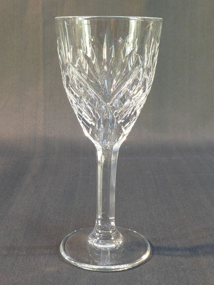 CRISTAL de SAINT-LOUIS 11 port glasses model CHANTILLY 14 cm