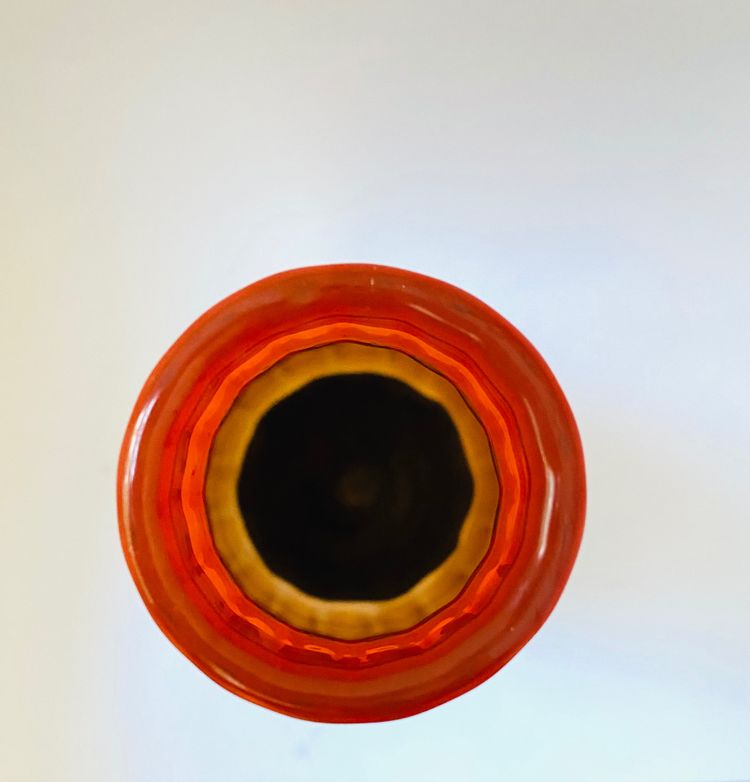 SCHNEIDER Charles: vaso della serie "filettata", circa 1925