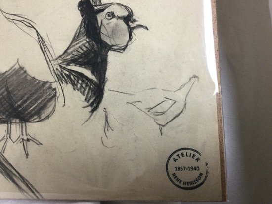 Drawing by René Hérisson