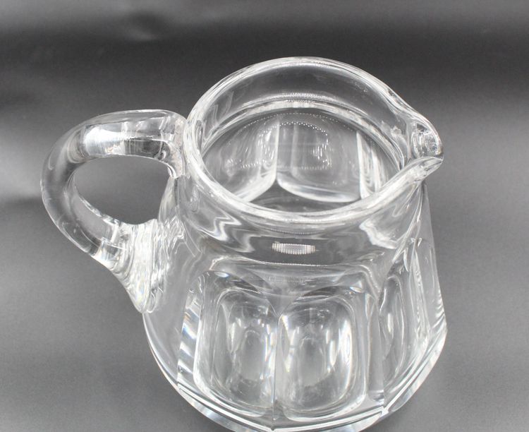 Baccarat crystal water pitcher, Talleyrand Harcourt model