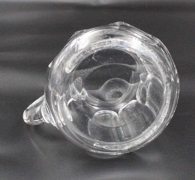 Baccarat crystal water pitcher, Talleyrand Harcourt model