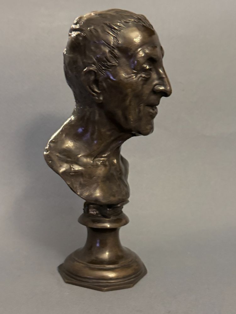 Bronze bust of a sage, V. Gemito
