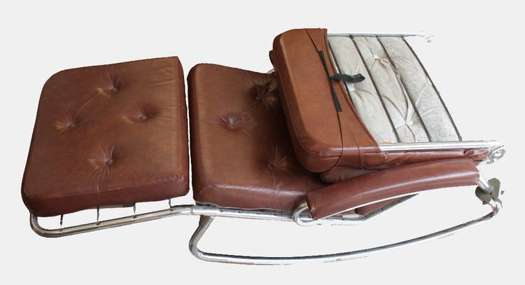 Fauteuil de repos 'Lama' signé Bahmüller vers 1970
