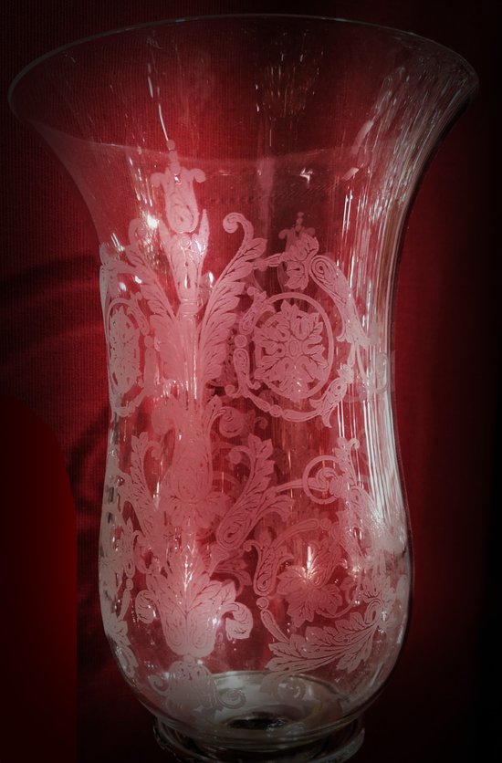 Lovely candle holder Christofle verrine Baccarat