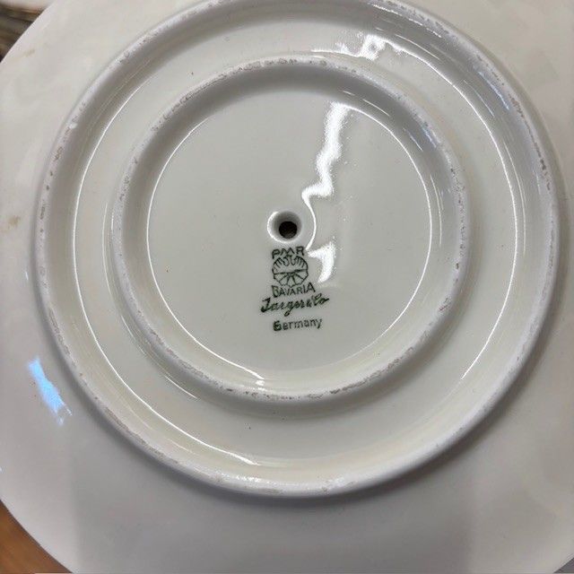 Vintage bayerisches Porzellan-Essservice aus de