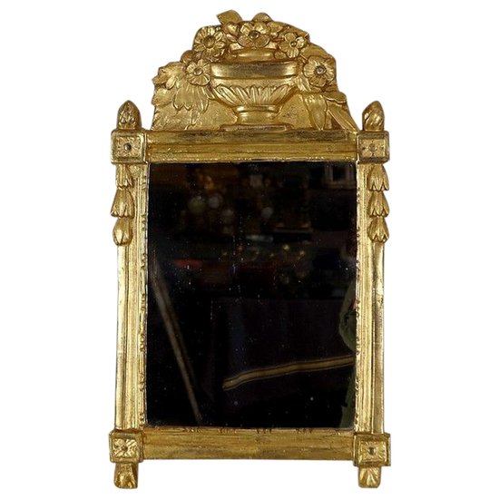  Mirror in gilded wood, Louis XVI style - Early 20th century