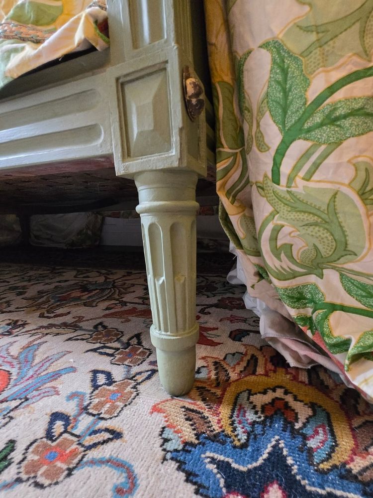 Polish-style bed, southern work, Louis XVI period.