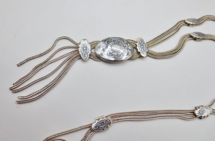 Silver necklace, Anatolia.
