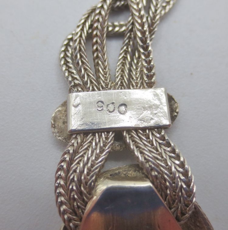 Silver necklace, Anatolia.