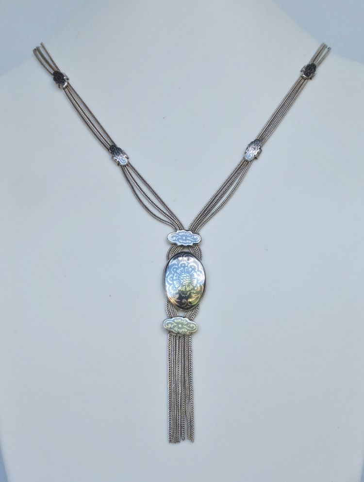 Silver necklace, Anatolia.