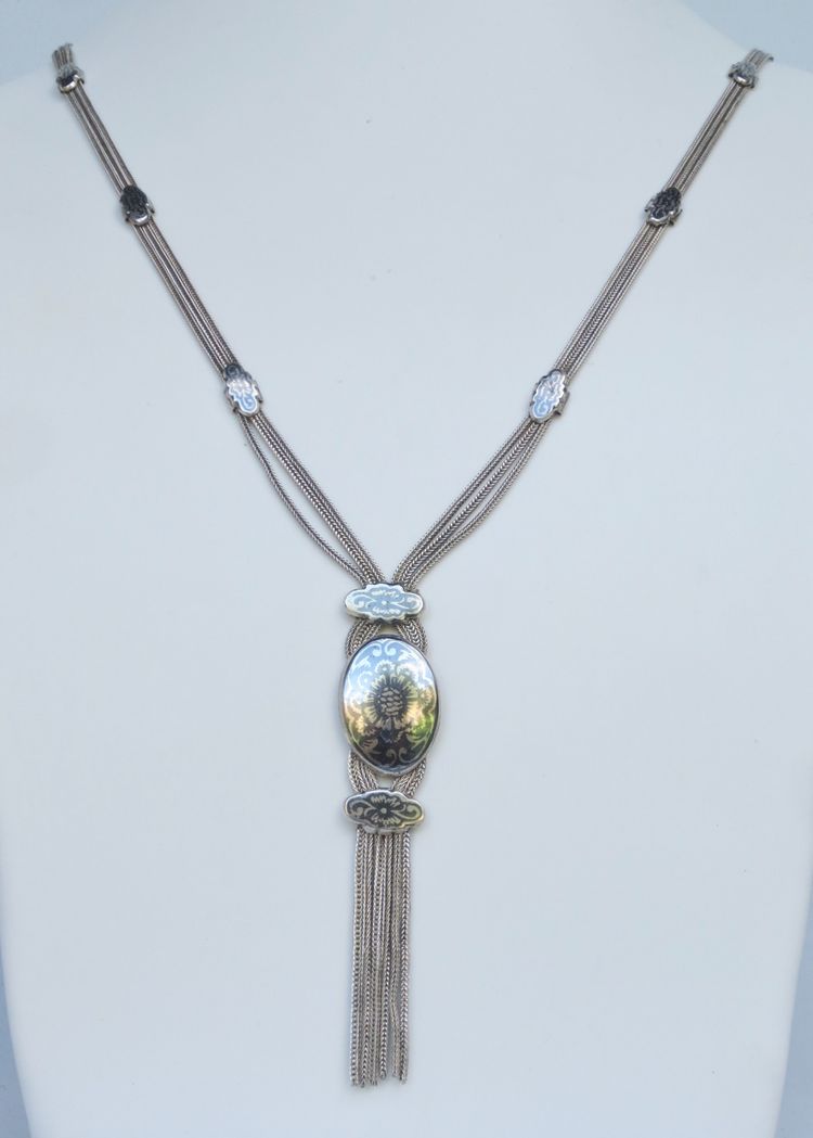 Silver necklace, Anatolia.