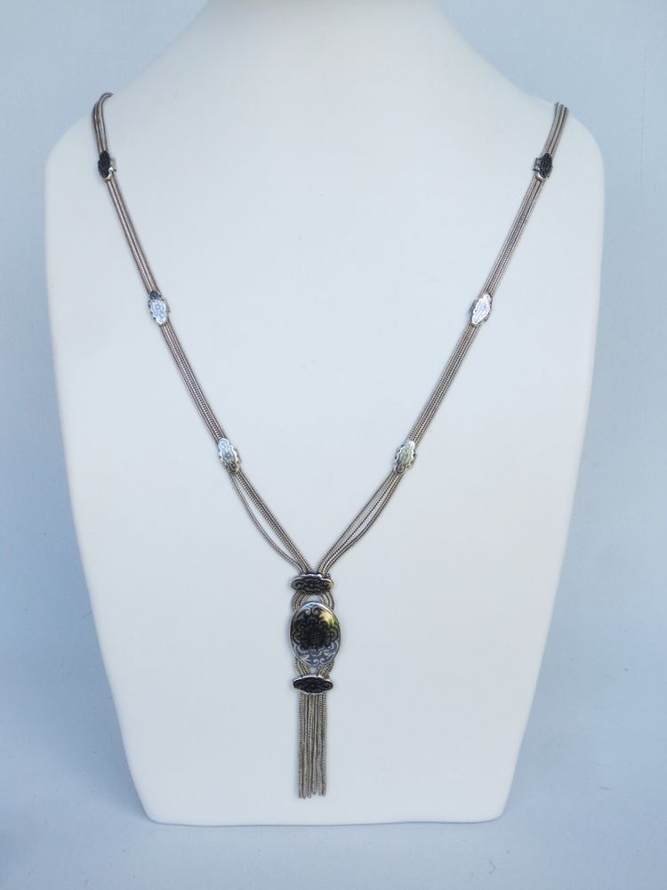 Silver necklace, Anatolia.