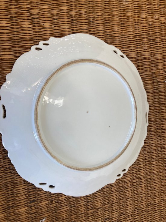 Pair of porcelain plates