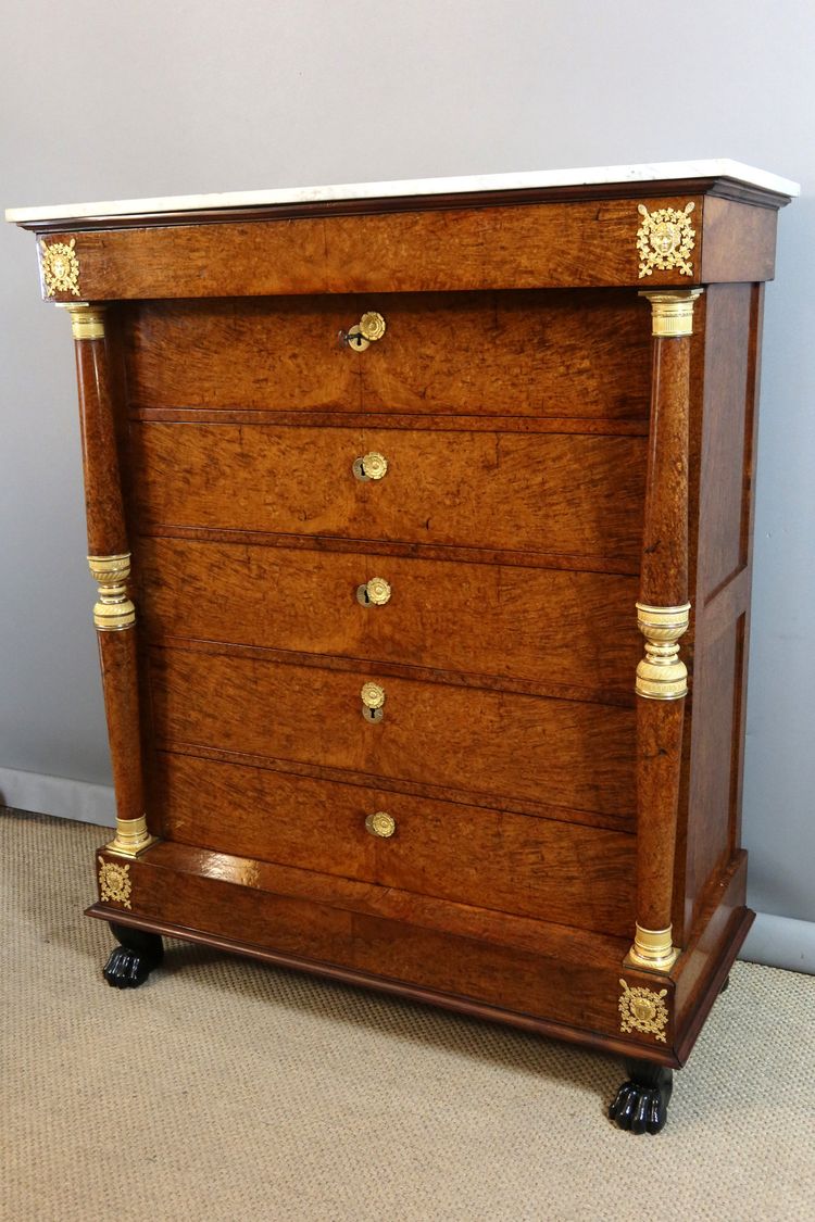 Semainier style Empire XIXème siècle
