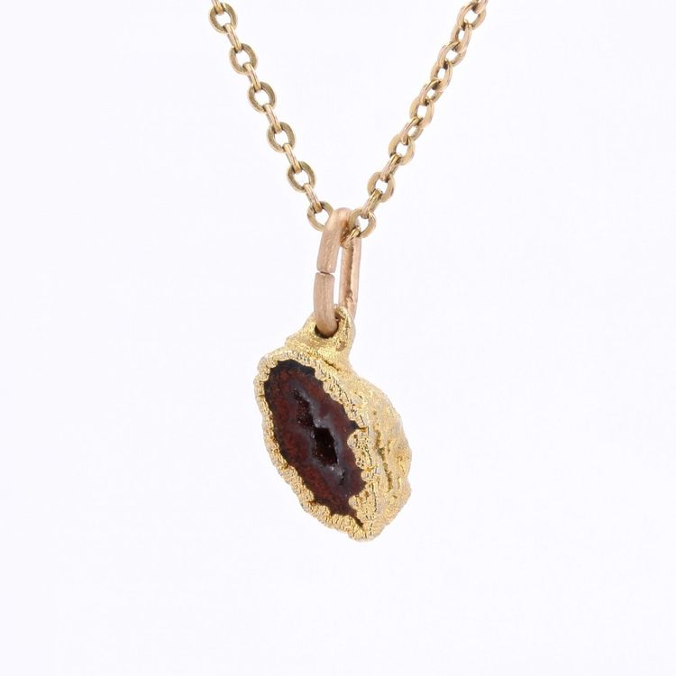 Anhänger aus Achatgeode