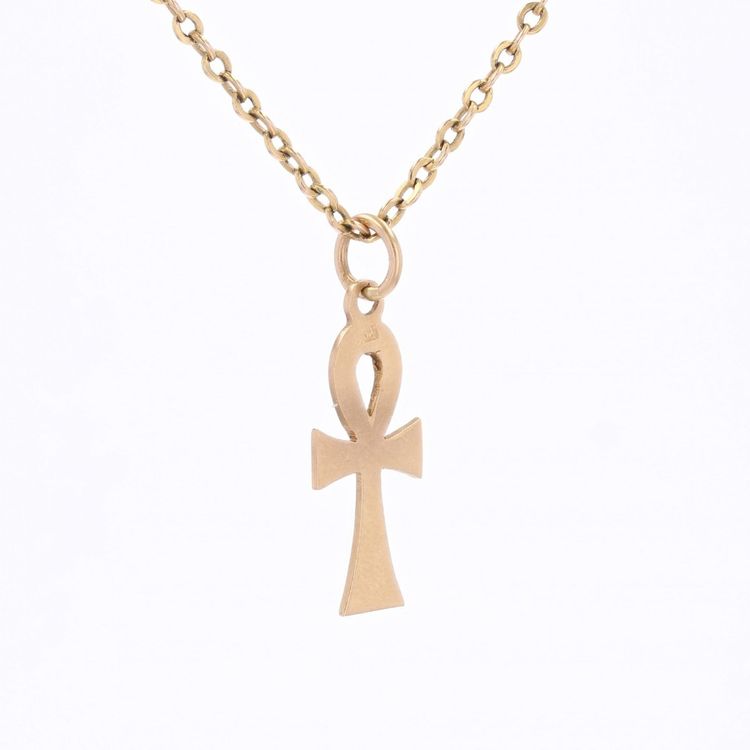 Croix égyptienne or jaune