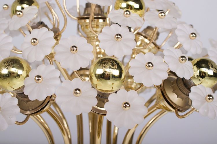 Lampada in ottone Millefiori