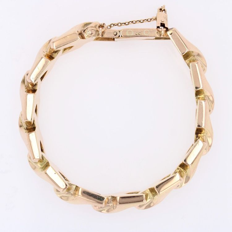 Antikes Armband mit beweglichen Knotenmotiven