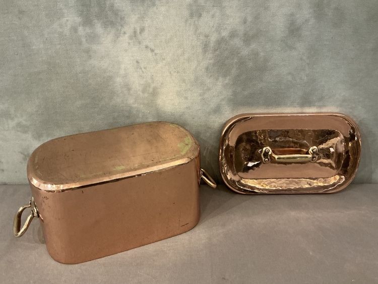 Beautiful 19th-century copper pot/saucepan