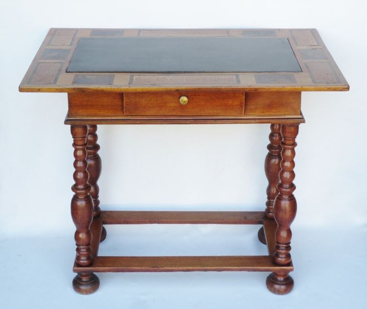 Table de changeur, Suisse, XVIIe siècle. 
