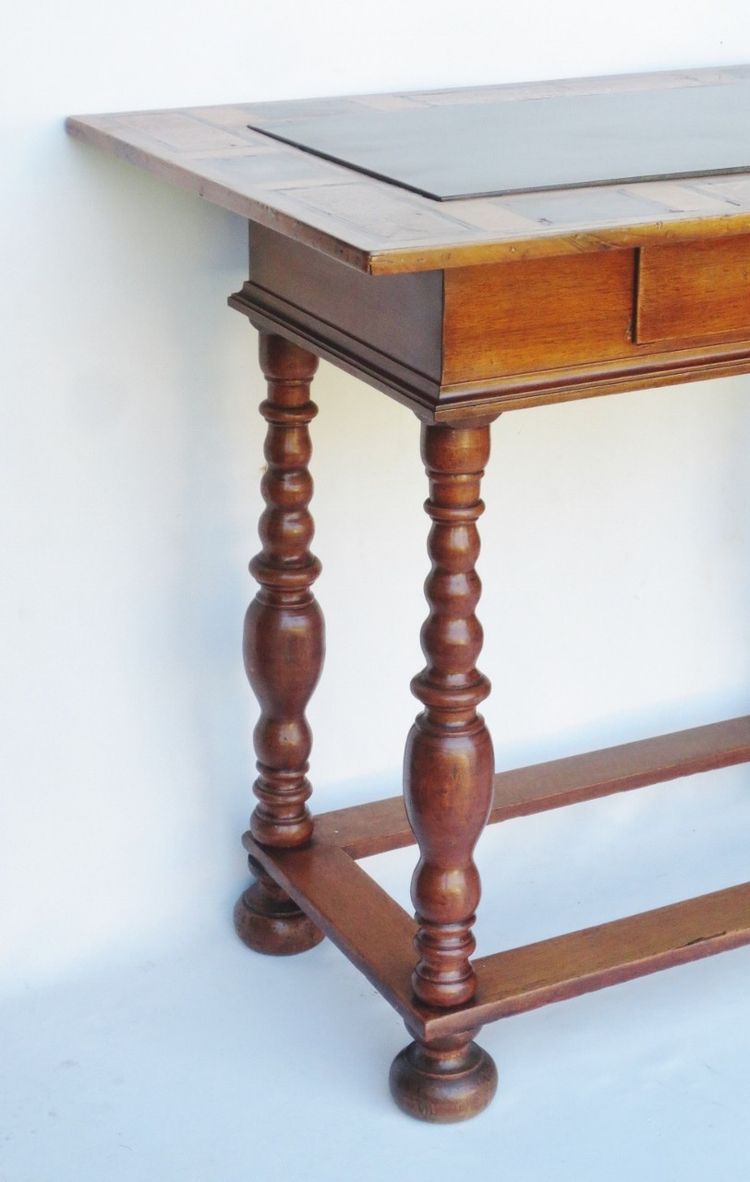 Table de changeur, Suisse, XVIIe siècle. 