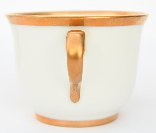 Paris Lebon-Halley porcelain cup and saucer