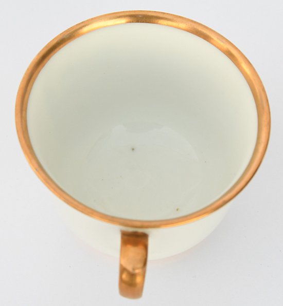 Paris Lebon-Halley porcelain cup and saucer