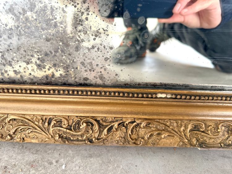 Antique mercury mirror, 19th century
