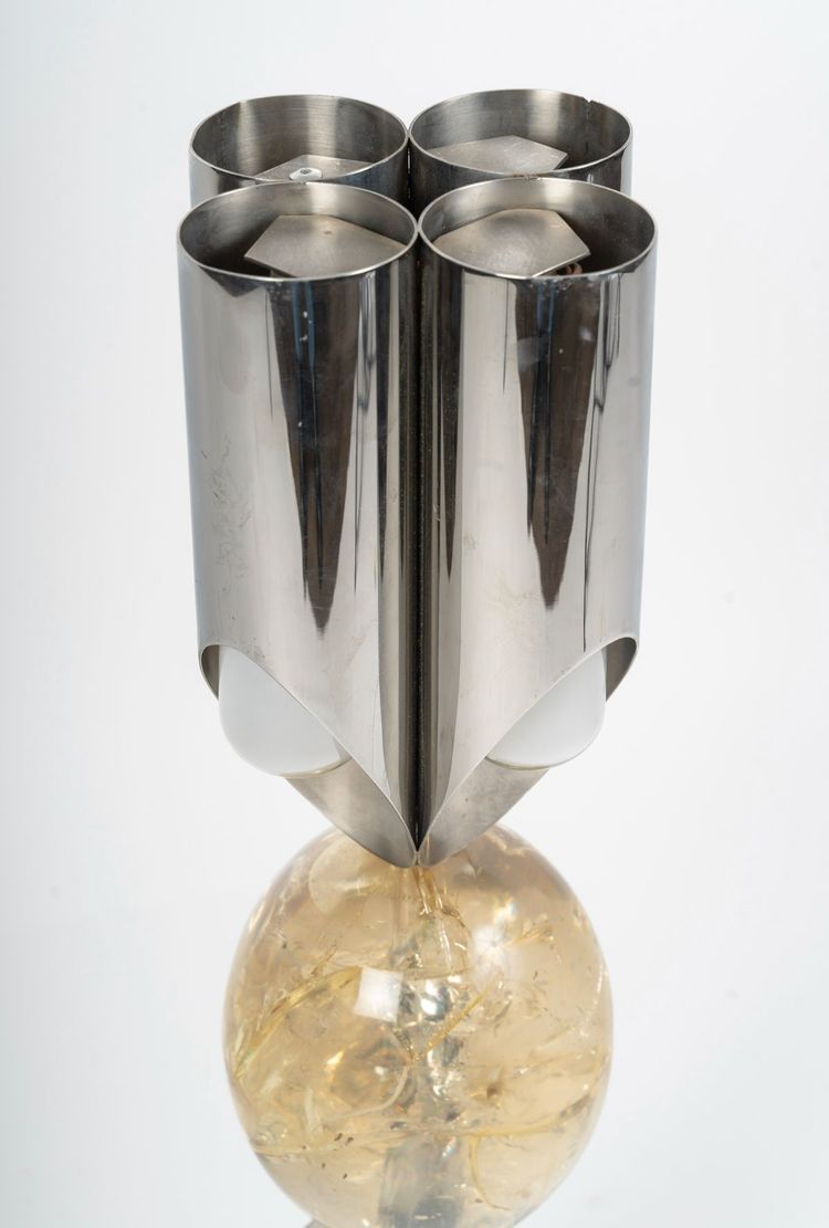 Lampe „Eierorgel“ von Maison CHARLES, 1970er Jahre