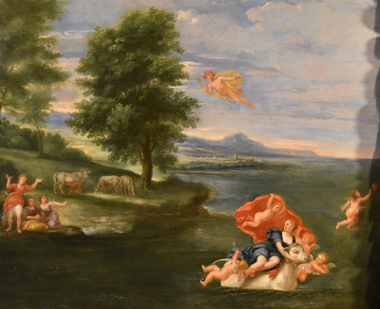 The Rape Of Europa, Francesco Albani (bologna 1578 - 1660) Follower Of
