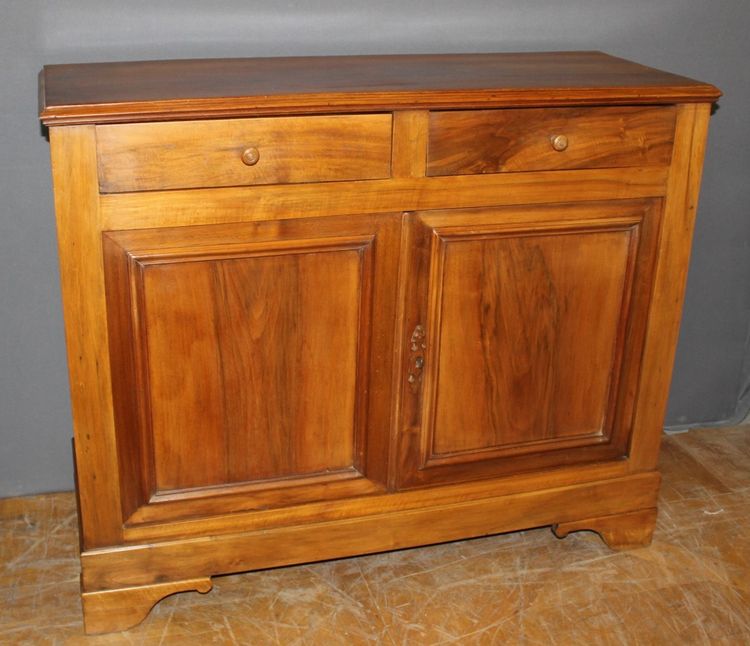 Louis Philippe style walnut sideboard, circa 1900