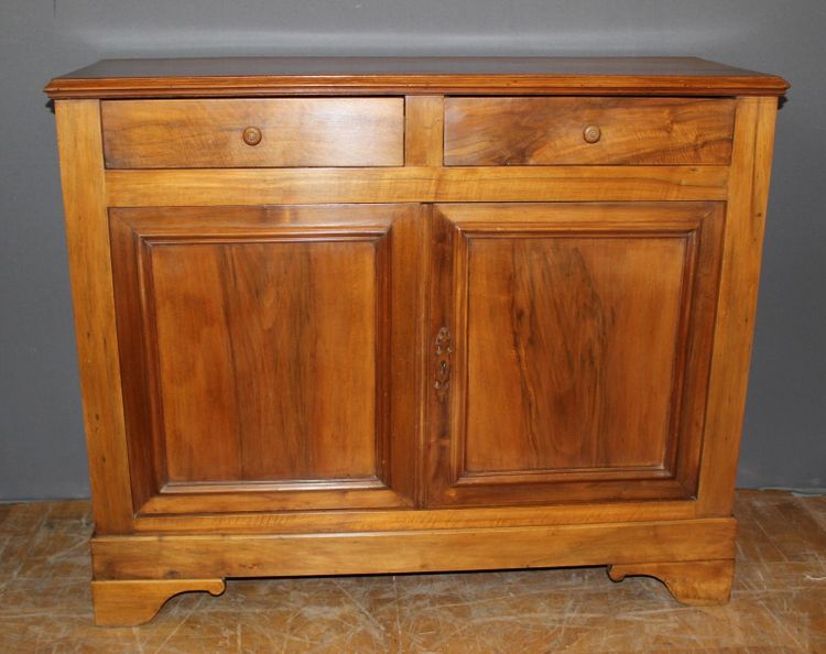 Louis Philippe style walnut sideboard, circa 1900