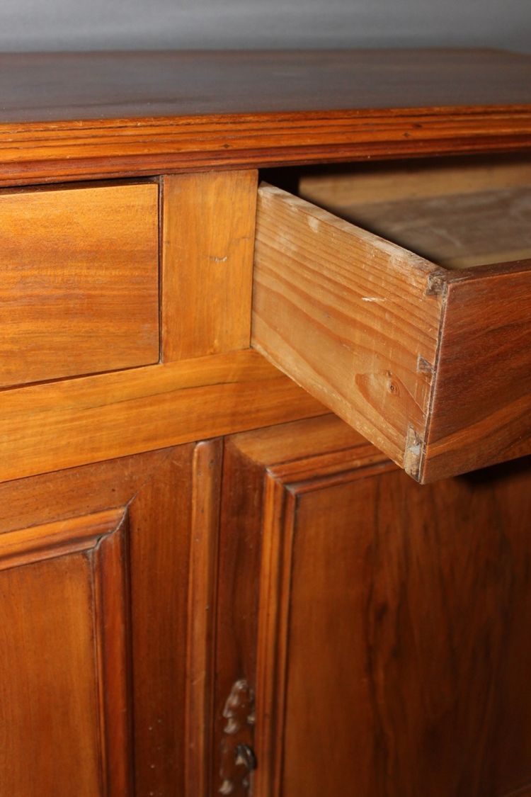 Louis Philippe style walnut sideboard, circa 1900