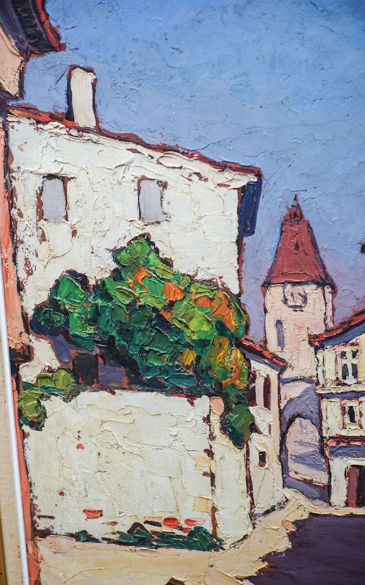 Pierre MOLINIER, Gasse in einem Dorf
