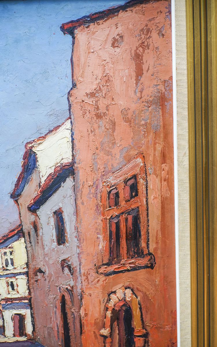 Pierre MOLINIER, Gasse in einem Dorf