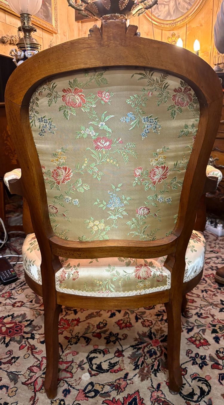 Fauteuil à la Reine, 19ième siècle 