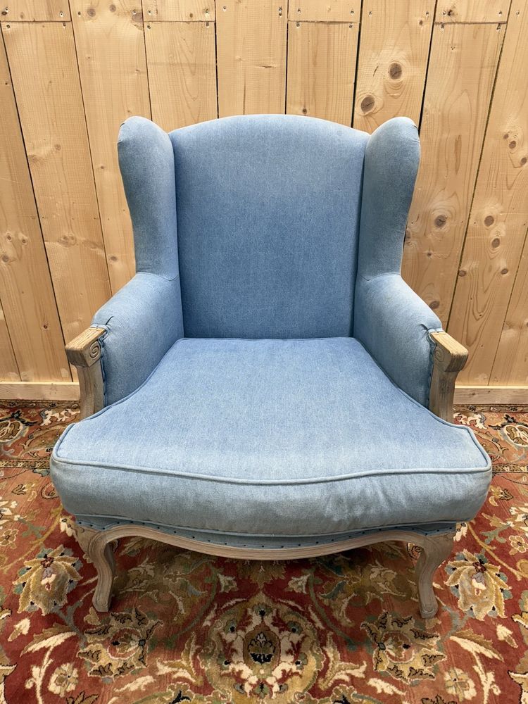 Poltrona - bergère in stile Luigi XV