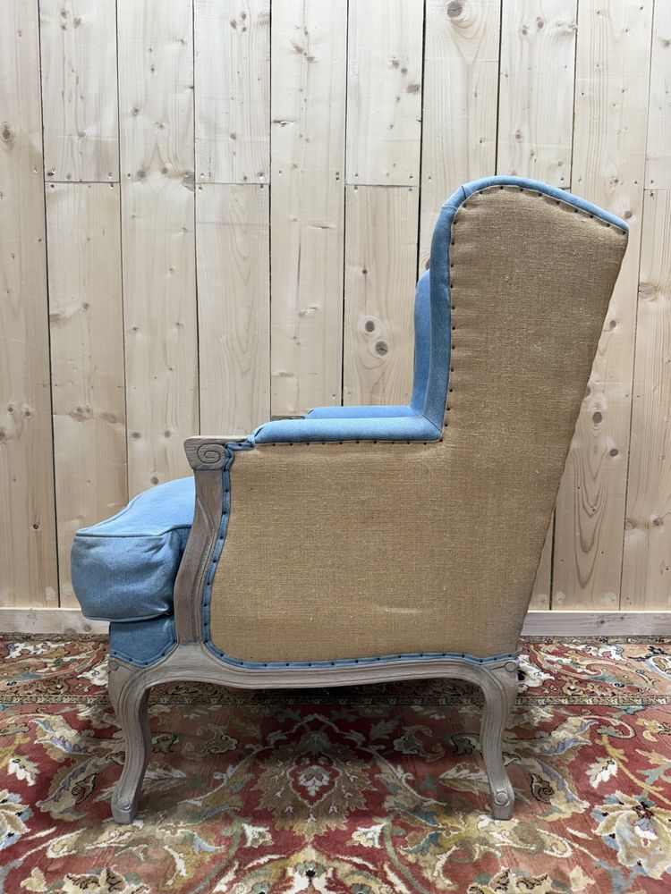 Poltrona - bergère in stile Luigi XV