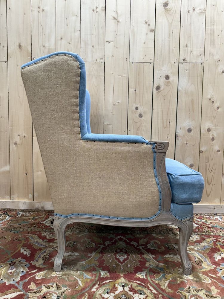 Poltrona - bergère in stile Luigi XV