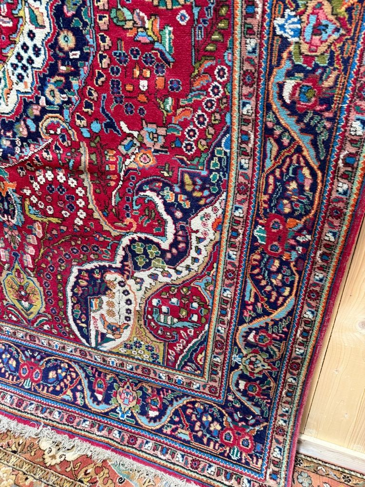 Iran Tabriz rug pure wool 298/205 cm