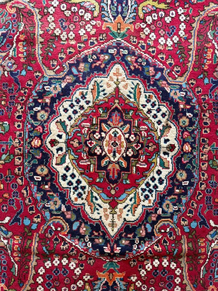 Iran Tabriz rug pure wool 298/205 cm