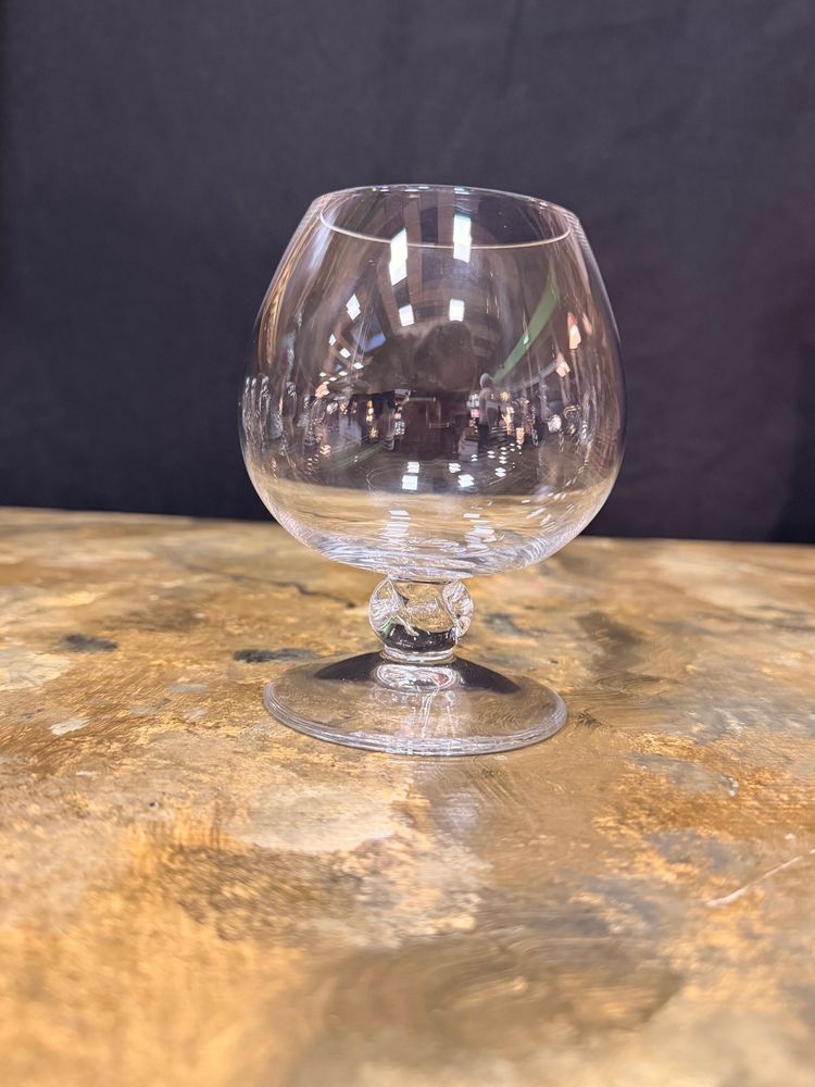 Daum - 6 cognac glasses - crystal - Bolero model