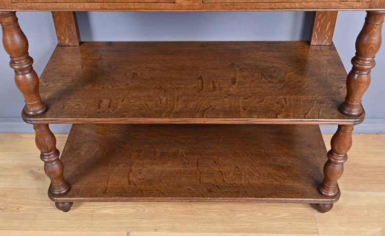 Sideboard aus Eiche, Stil Louis-Philippe – Ende des 19. Jahrhunderts