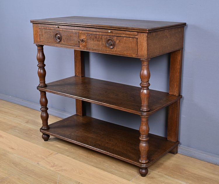 Sideboard aus Eiche, Stil Louis-Philippe – Ende des 19. Jahrhunderts