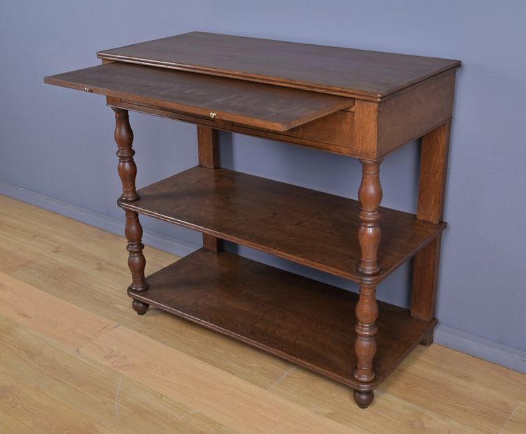 Sideboard aus Eiche, Stil Louis-Philippe – Ende des 19. Jahrhunderts