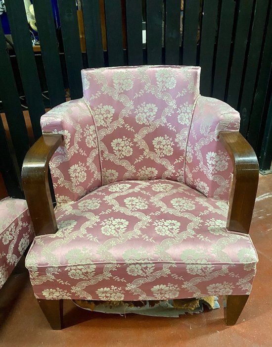 Paire de  Fauteuils  Art Déco 