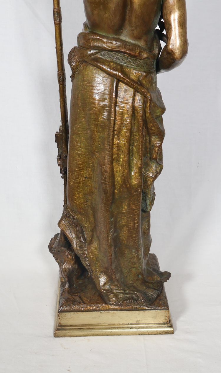 Sentinella araba in bronzo di Anglès, fine XIX secolo