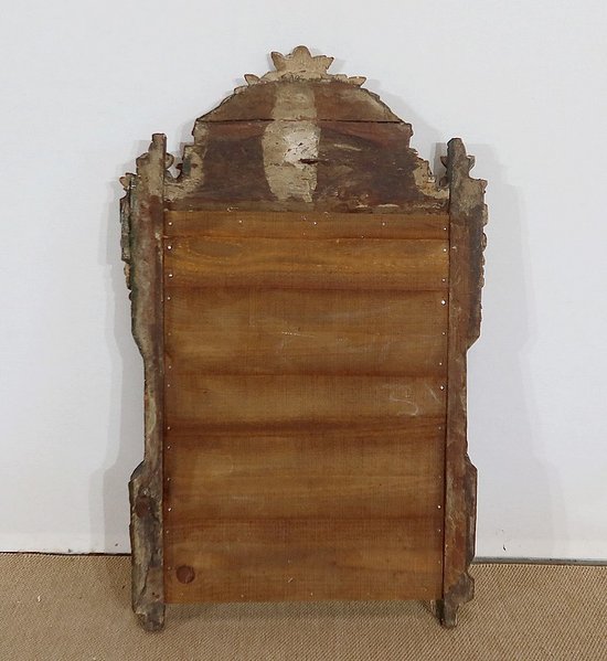  Gilded wood mirror, Louis XVI style - Early XXth century