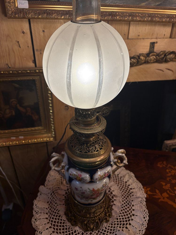 Lampada a paraffina, XIX secolo